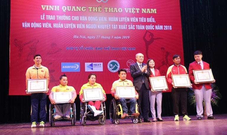 Trao thưởng “Vinh quang Thể thao Việt Nam” lần thứ 40