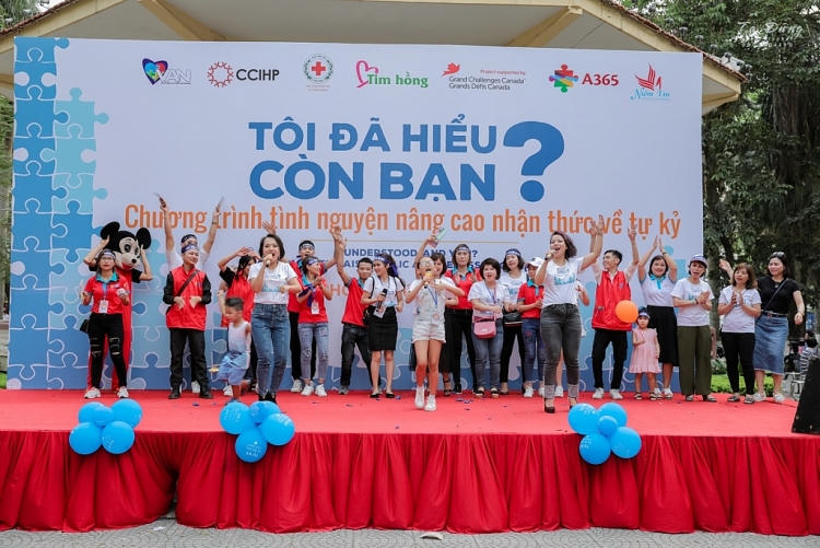 Thái Thùy Linh, Nguyễn Hồng Nhung đến với trẻ tự kỷ