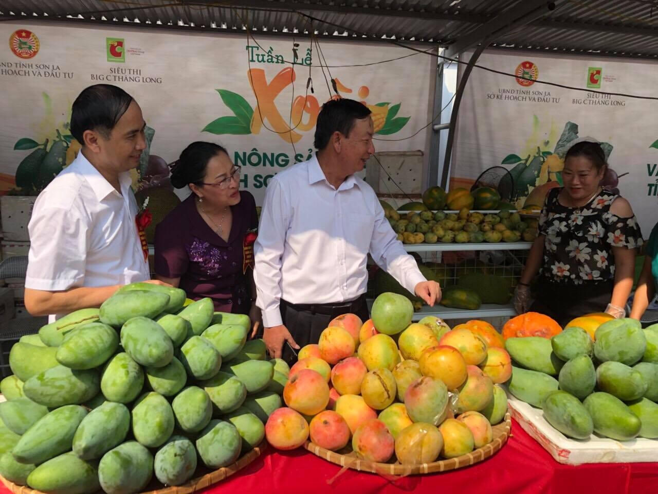 Sơn La quảng bá xoài và nông sản tại Hà Nội