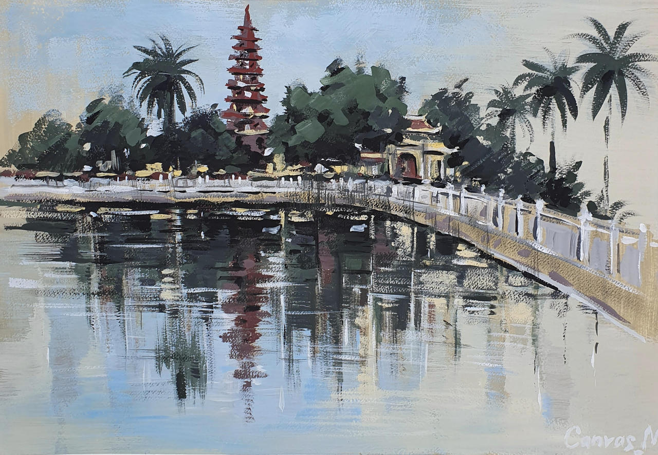 Họa sĩ Nga và sắc màu Việt Nam