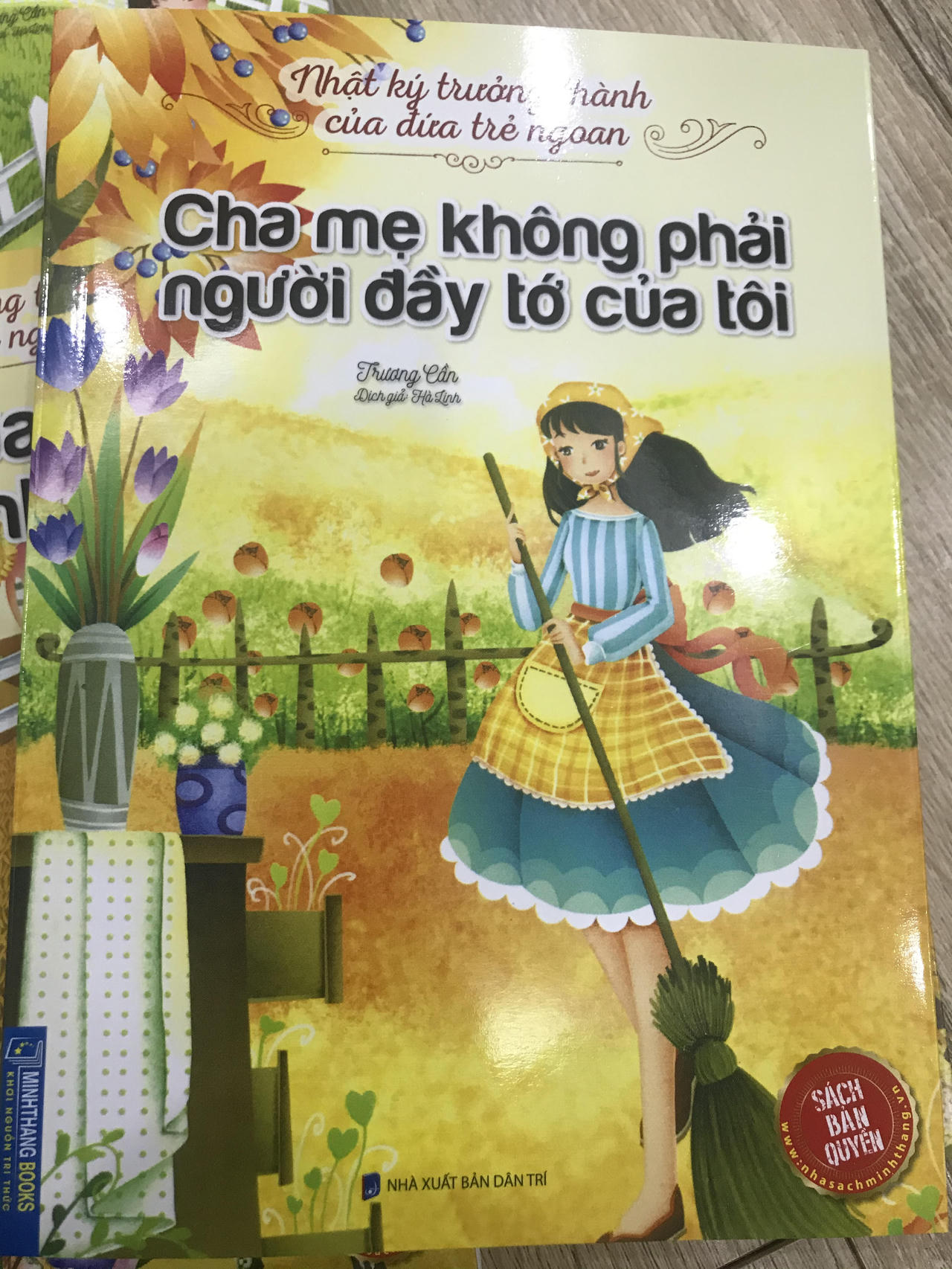 “Sốt” bộ sách “Nhật ký trưởng thành của đứa trẻ ngoan”