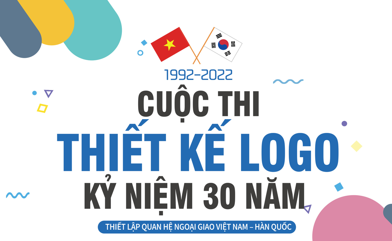 Cuộc thi thiết kế logo kỷ niệm 30 năm thiết lập quan hệ ngoại giao Việt Nam – Hàn Quốc