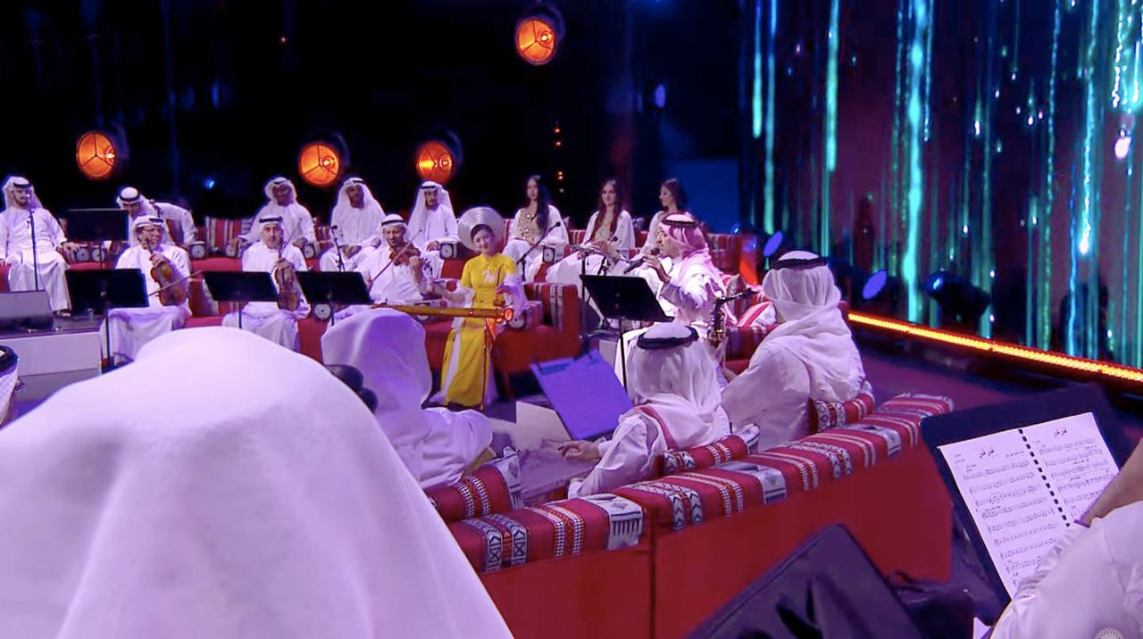 Lần đầu tiên đàn bầu Việt Nam hòa với tiếng hát Ả-rập