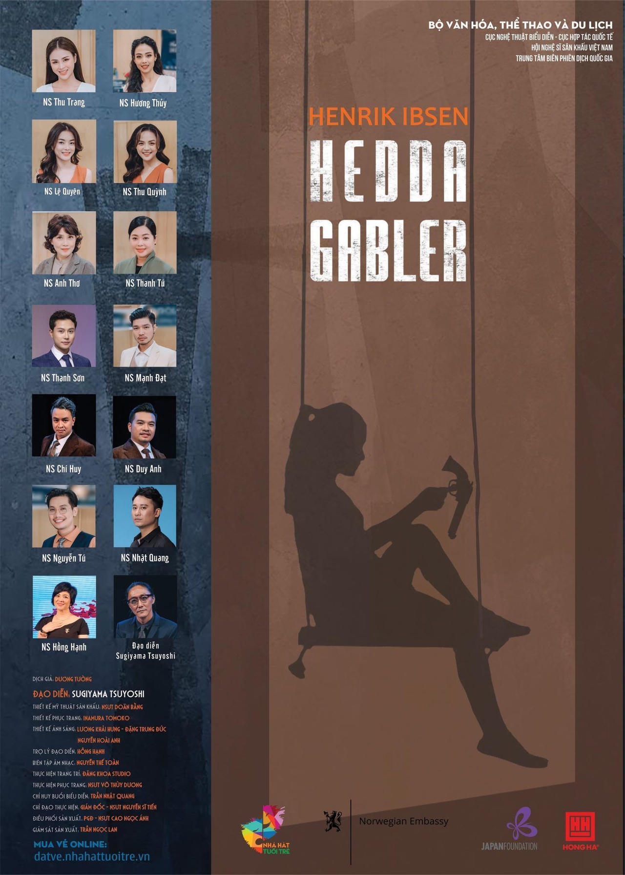 Thanh Sơn và Lương Thu Trang gây xúc động với "Hedda Gabler"