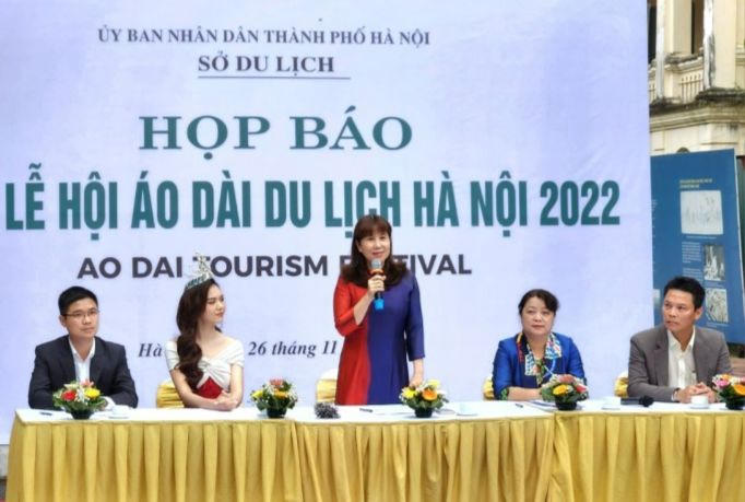 Lễ hội áo dài du lịch Hà Nội 2022- "Đại sứ Du lịch" Việt Nam