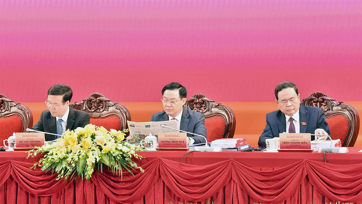 Chủ tịch Quốc hội Vương Đình Huệ: 'Cần hoàn thiện thể chế, chính sách phát huy giá trị văn hoá'