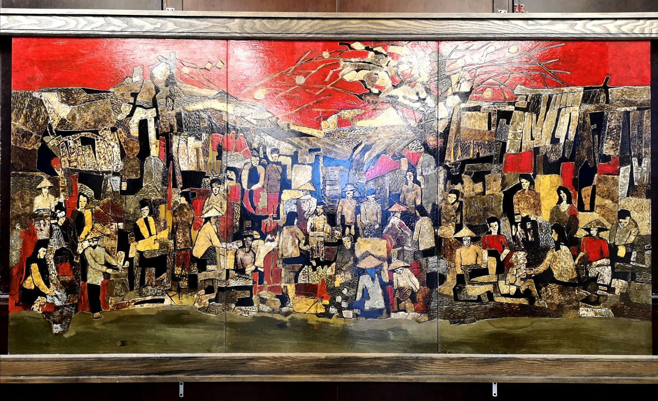 300 tác phẩm cùng "Hội tụ tinh hoa mỹ thuật Việt - Hàn"