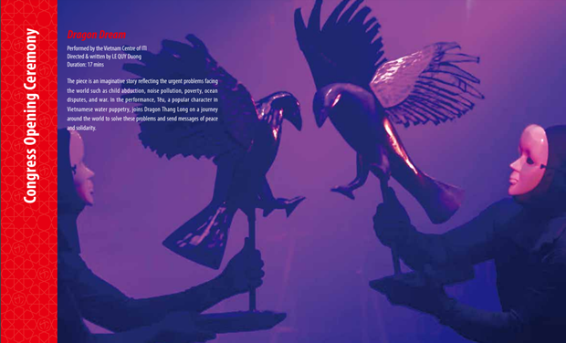 Đạo diễn Lê Quý Dương dựng “Mơ Rồng” tham dự Đại hội Sân khấu Thế giới