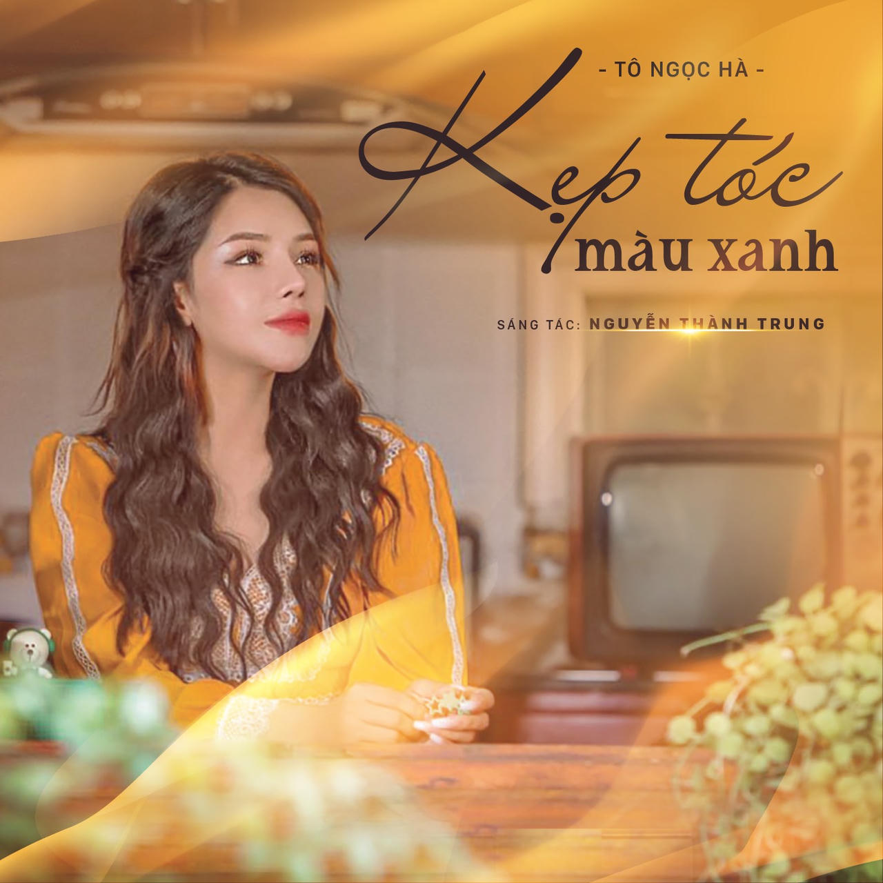 “Kẹp tóc màu xanh” dành tặng phái đẹp