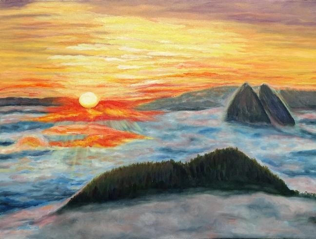 “Cuộc viễn du sắc màu” của 2 họa sĩ Việt - Hàn