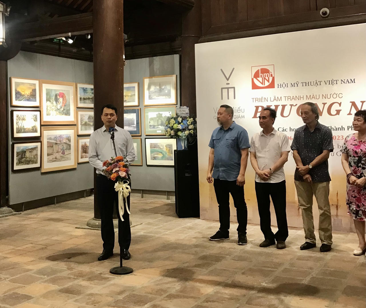 Trưng bày hơn 100 tác phẩm tranh màu nước của các hoạ sĩ phương Nam