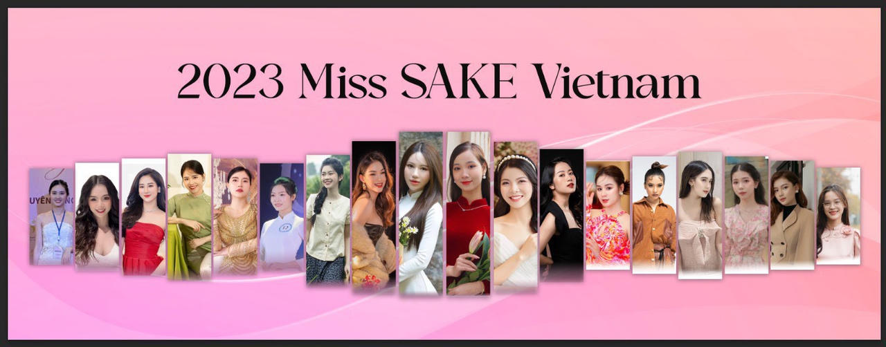 20 thí sinh đọ tâm, tài, sắc tại "Miss Sake Viet Nam 2023" 