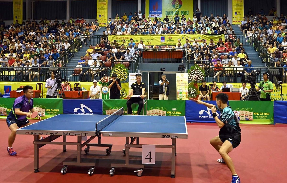 152 vận động viên tranh tài Giải vô địch bóng bàn quốc gia Báo Nhân Dân năm 2023