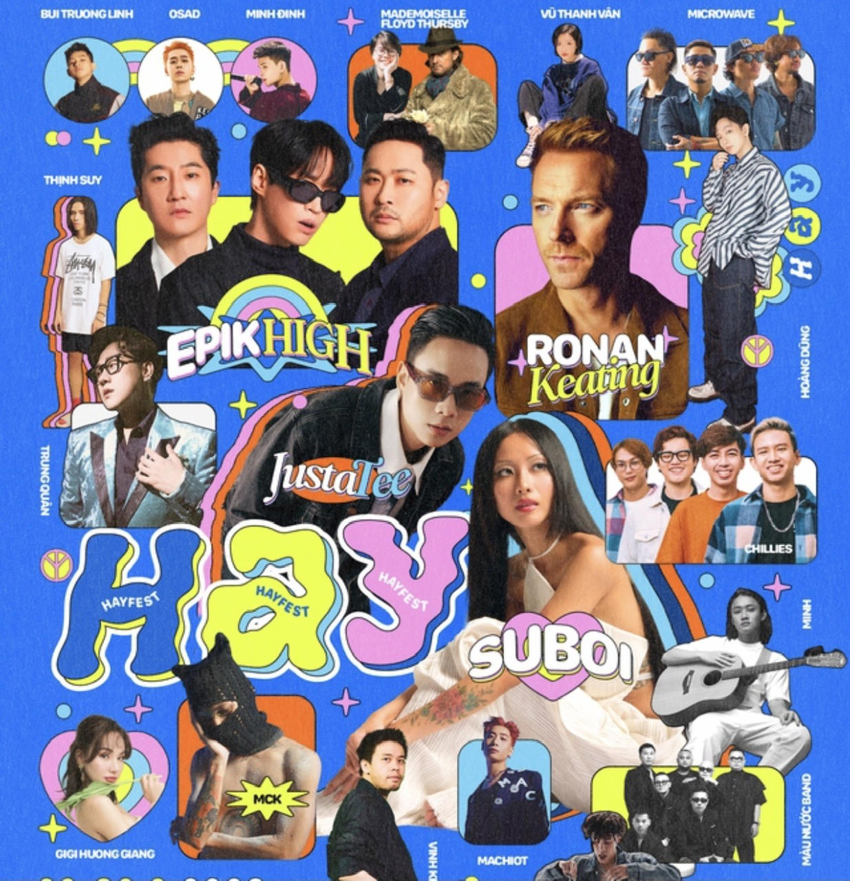 Epik High và Ronan Keating sẽ biểu diễn tại HAY FEST 2023