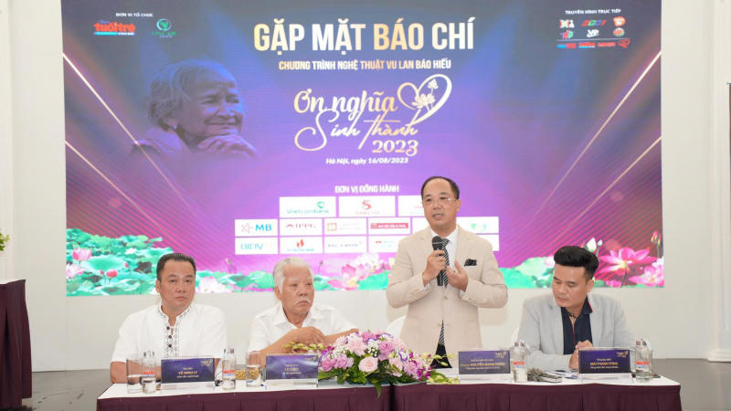 Chương trình nghệ thuật 'Ơn nghĩa sinh thành 2023' nhân mùa Vu Lan