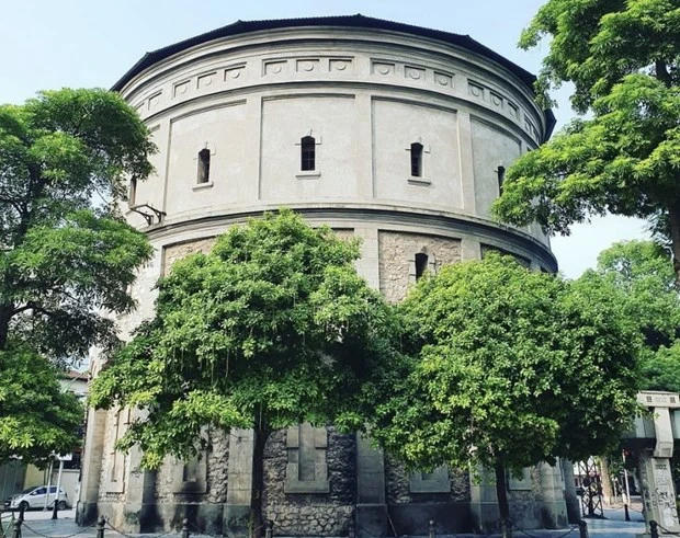 Khám phá nhà máy xe lửa, toa tàu, tháp nước Hàng Đậu với sự sáng tạo độc đáo