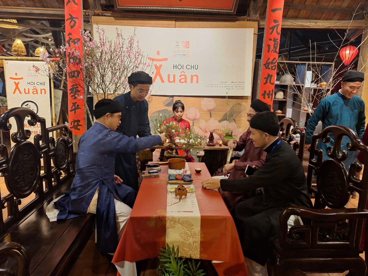 Khai mạc Hội chữ xuân Giáp Thìn