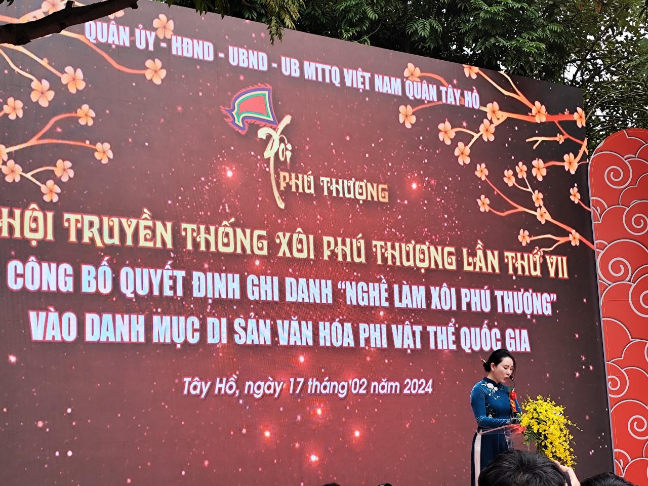 Nghề xôi Phú Thượng trở thành 'Di sản văn hóa phi vật thể quốc gia'