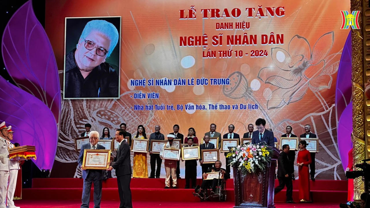 389 nghệ sĩ được trao tặng danh hiệu NSND, NSUT