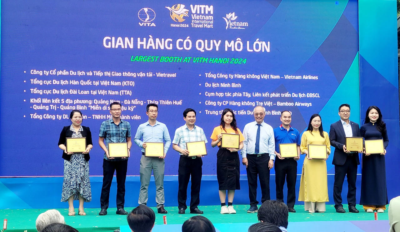 Hội chợ Du lịch quốc tế Hà Nội 2024 có doanh thu trên 180 tỷ đồng