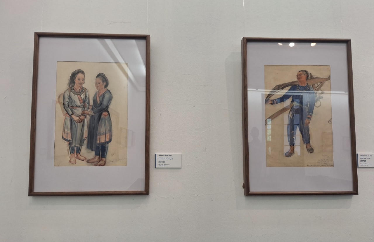 70 tác phẩm hội họa “Đường lên Điện Biên”