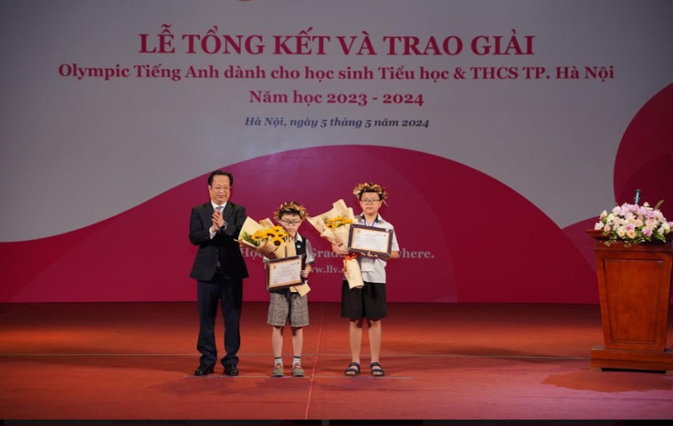 377 thí sinh đạt thành tích xuất sắc tại Olympic Tiếng Anh dành cho cấp tiểu học và THCS