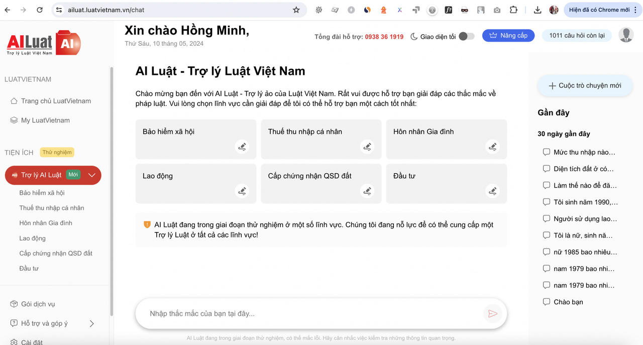 AI Luật đầu tiên được huấn luyện từ hệ thống văn bản pháp luật