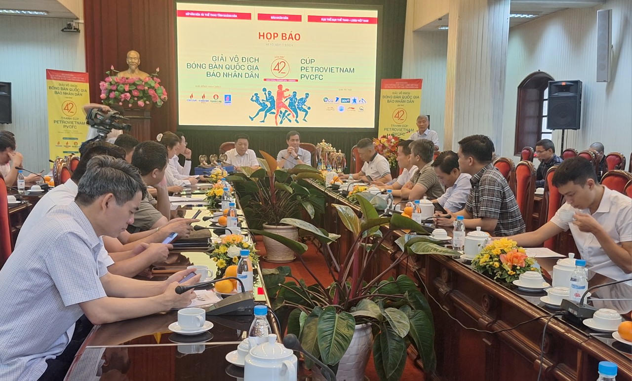 200 vận động viên tham gia Giải vô địch bóng bàn quốc gia Báo Nhân Dân lần thứ 42