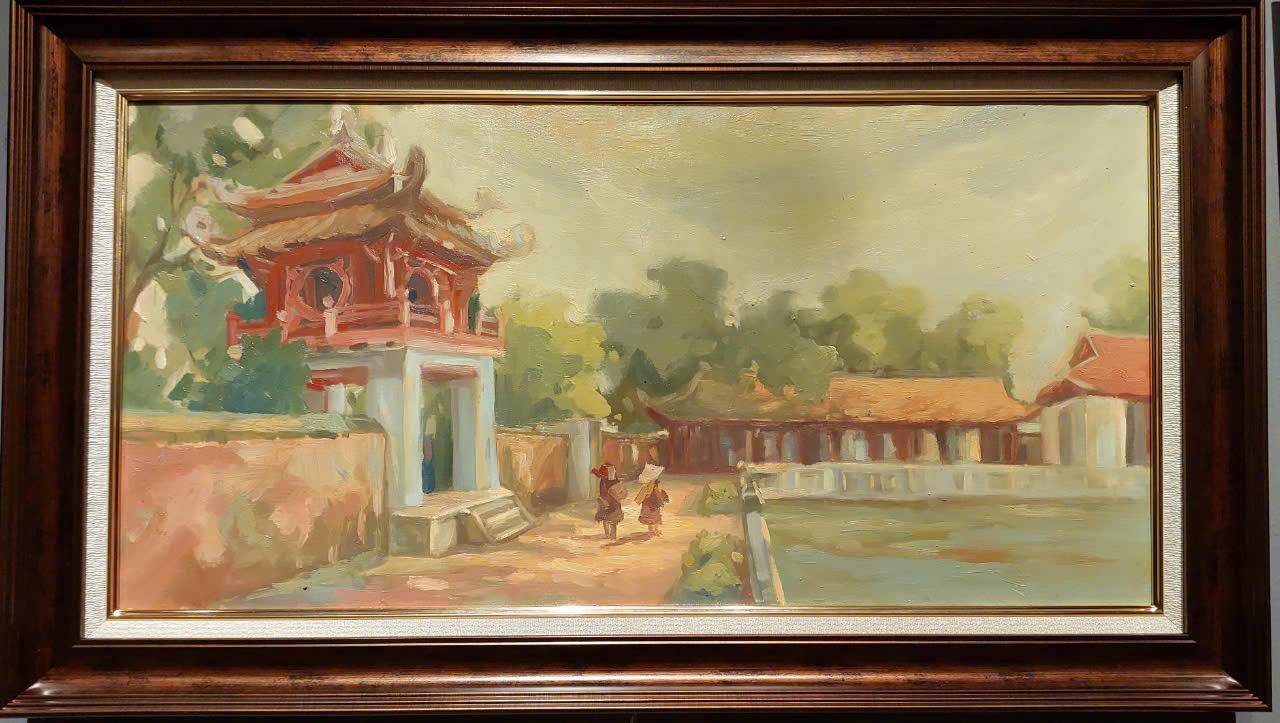 Trao giải Cuộc thi 'Tiếng vang lịch sử: Diễn giải Văn Miếu - Quốc Tử Giám qua hội họa'