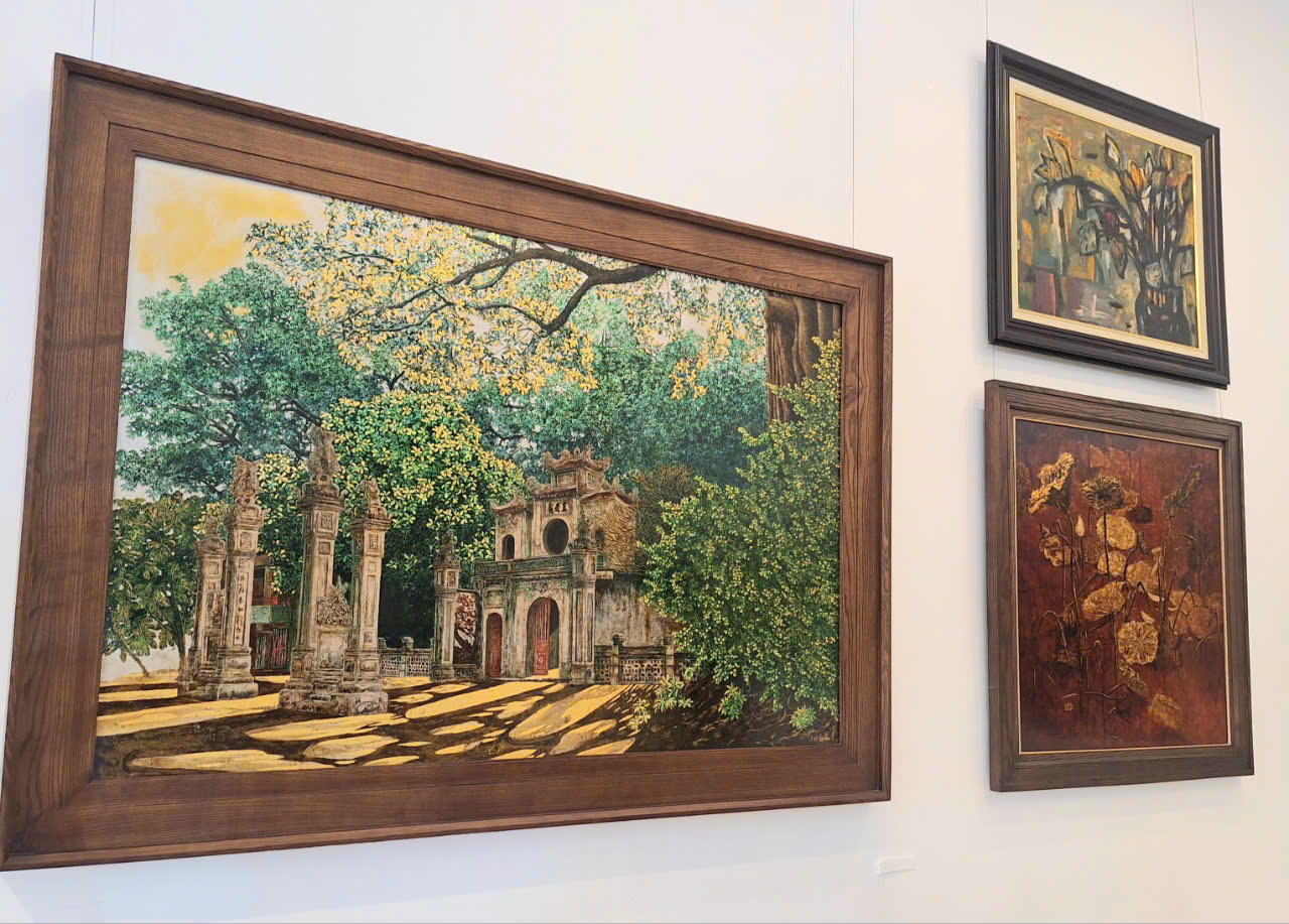 51 tác phẩm độc đáo tại triển lãm 'Sáng đạo trong đời'