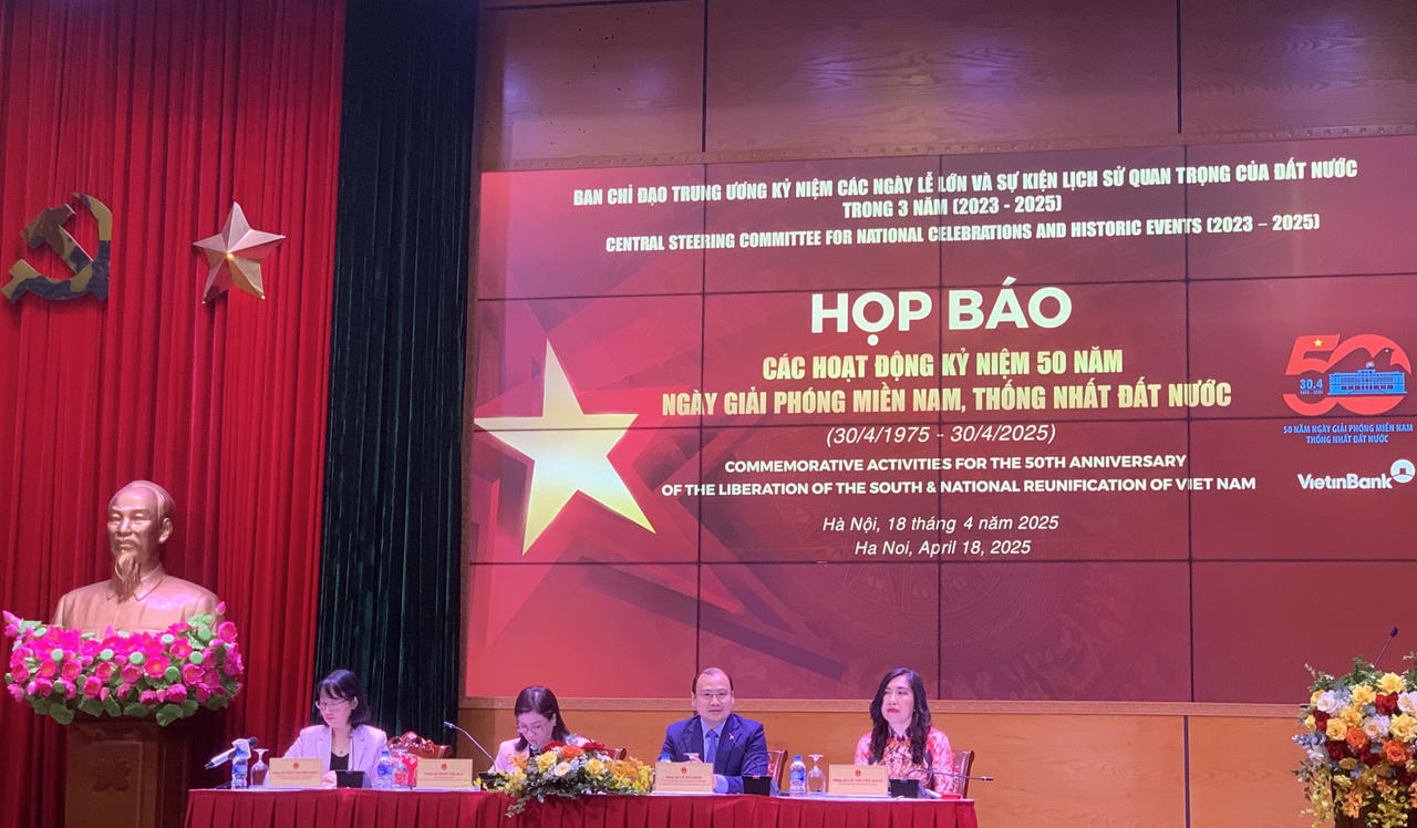 Nhiều hoạt động Kỷ niệm 50 năm Ngày Giải phóng miền Nam