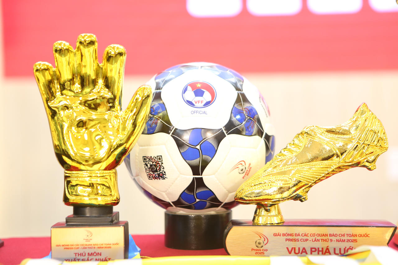 Kết nối đồng nghiệp Đông Nam Á qua Giải bóng đá các cơ quan báo chí toàn quốc Press Cup 2025