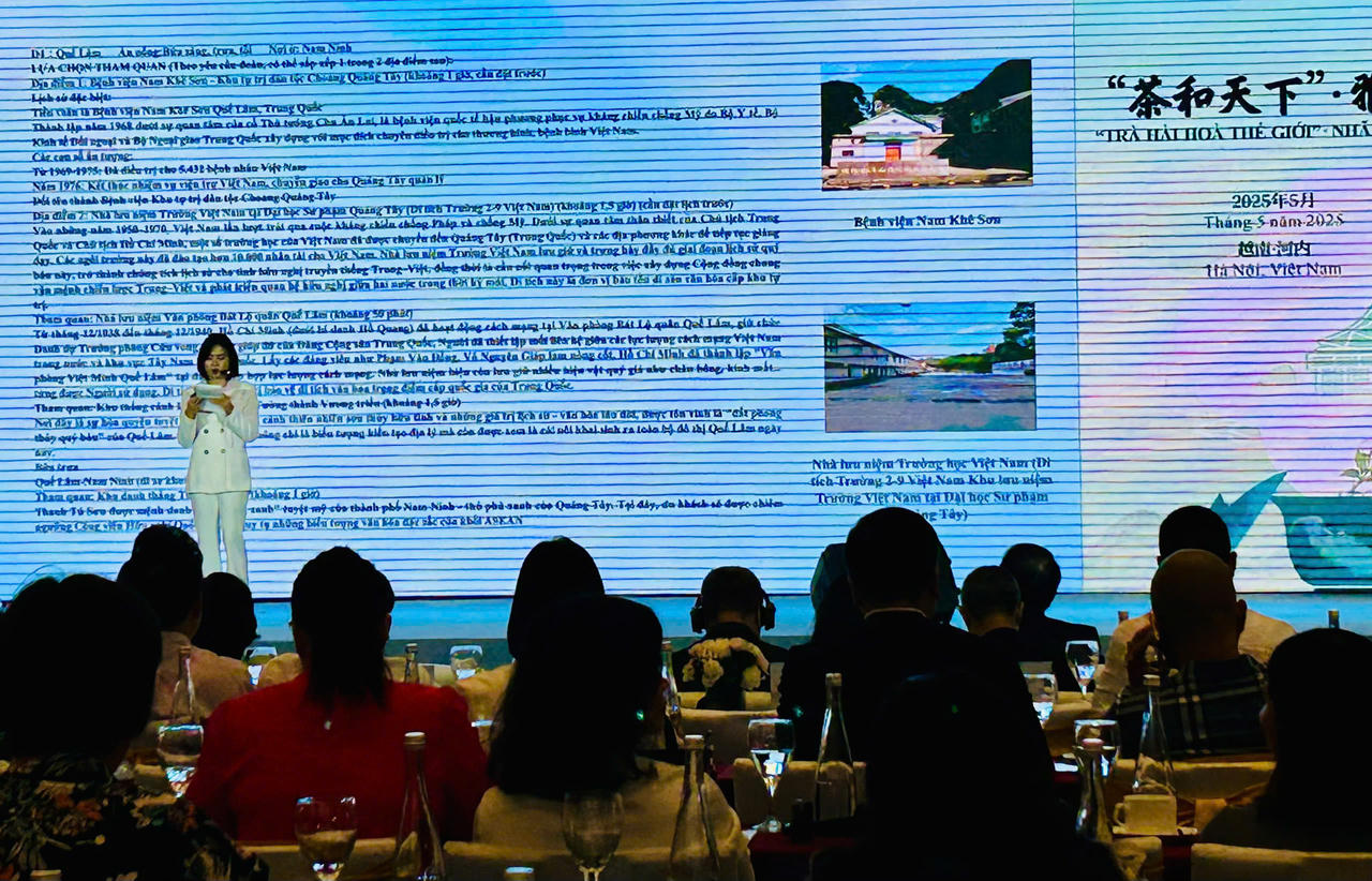 Hành trình đỏ hữu nghị Việt - Trung tại Quảng Tây theo dấu chân Chủ tịch Hồ Chí Minh