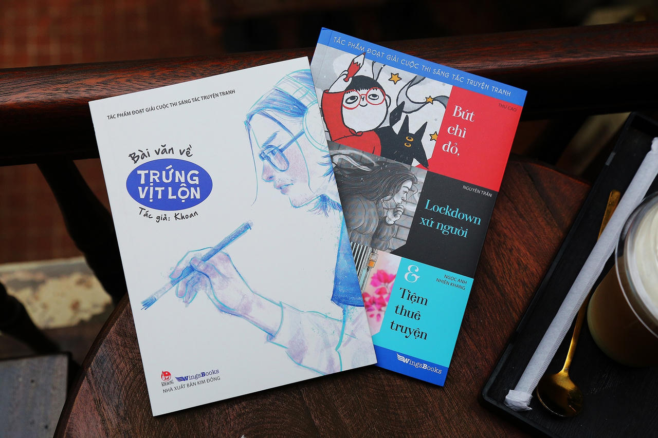 'Bài văn về trứng vịt lộn' đạt giải Nhất 'Cuộc thi sáng tác truyện tranh'