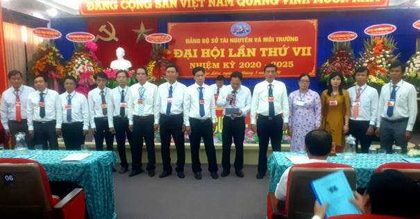 Sở Tài nguyên và Môi trường Bạc Liêu tổ chức thành công Đại hội Đảng bộ nhiệm kỳ 2020-2025
