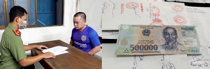 Triệt xóa đường dây lưu hành tiền giả dịp cuối năm