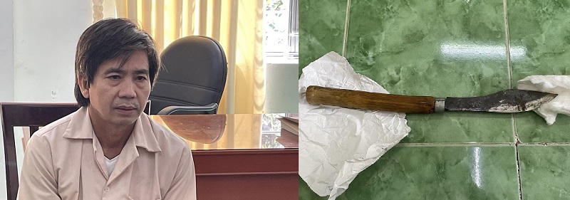 Đâm chết anh ruột rồi vào nhà cố thủ