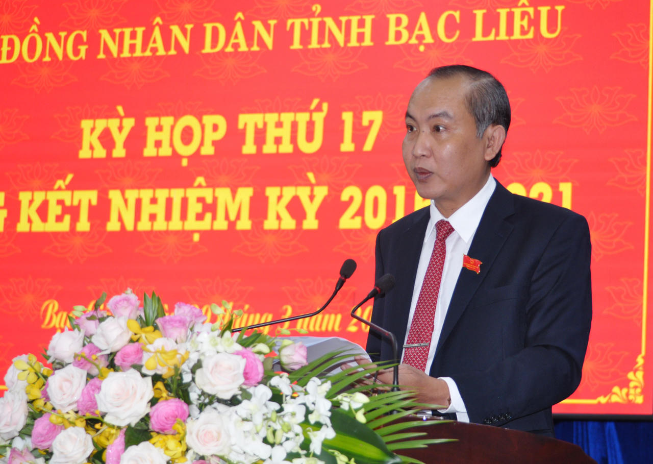 Chất lượng hoạt động của HĐND Bạc Liêu được nâng cao