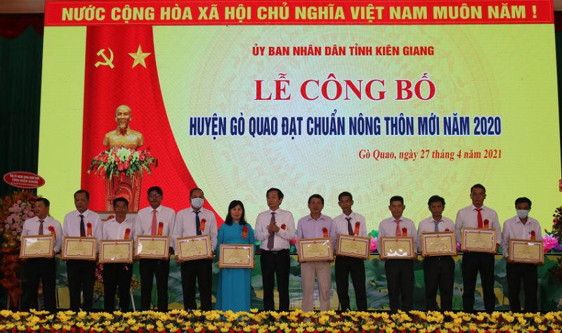 Kỳ vọng Gò Quao sớm đạt tiêu chí huyện nông thôn mới nâng cao