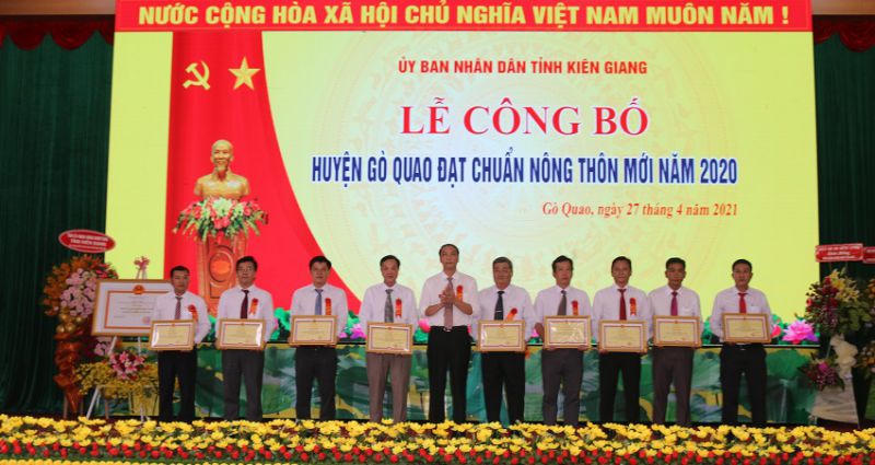 Kỳ vọng Gò Quao sớm đạt tiêu chí huyện nông thôn mới nâng cao
