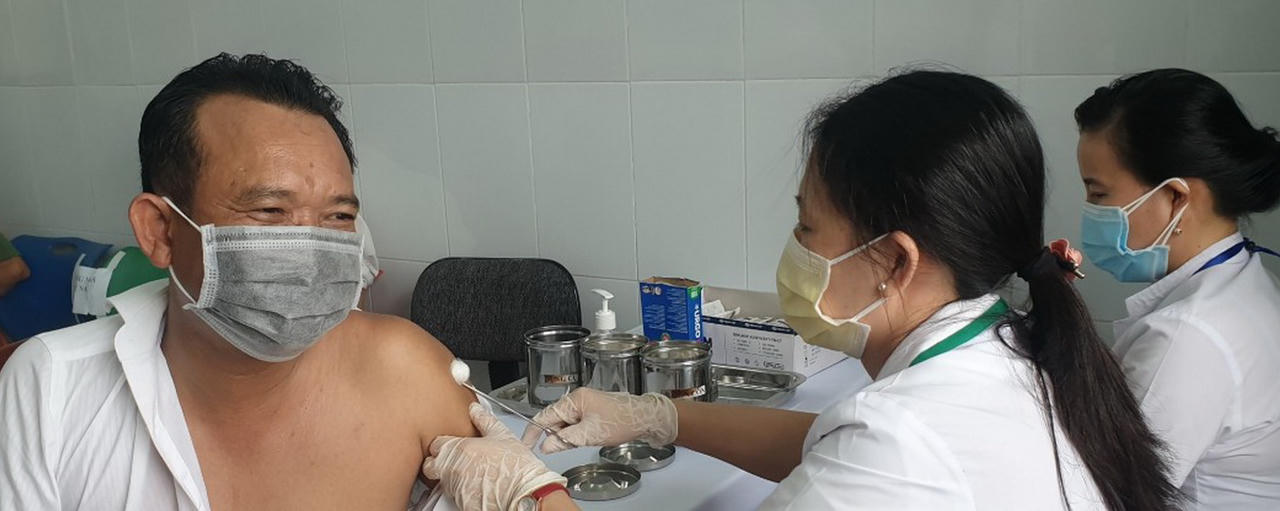 Tiêm vắc xin COVID-19 cho hơn 70 phóng viên, nhà báo ở Bạc Liêu