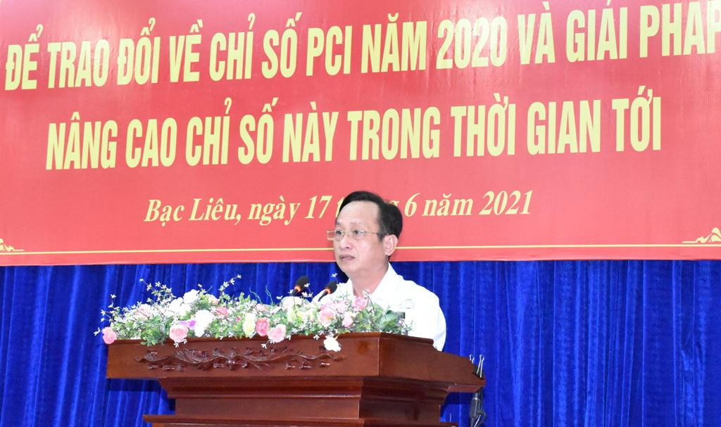 Bạc Liêu đề ra 13 giải pháp tập trung để nâng cao chỉ số PCI 