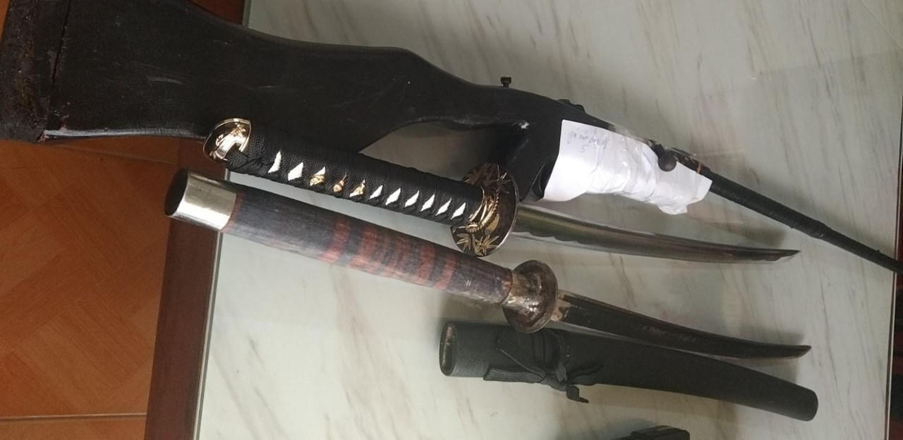 Bắt giữ đối tượng đem vũ khí tự chế đi cưỡng đoạt tài sản