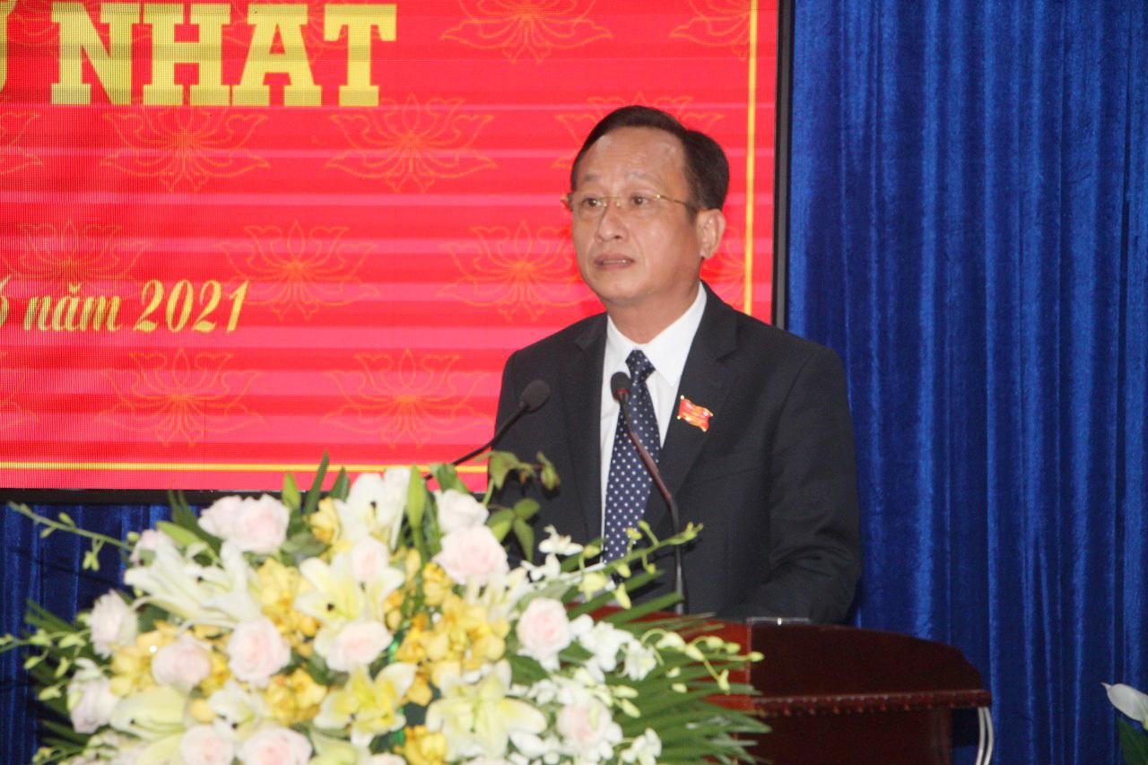 Bí thư Tỉnh ủy Lữ Văn Hùng được bầu làm Chủ tịch HĐND tỉnh Bạc Liêu