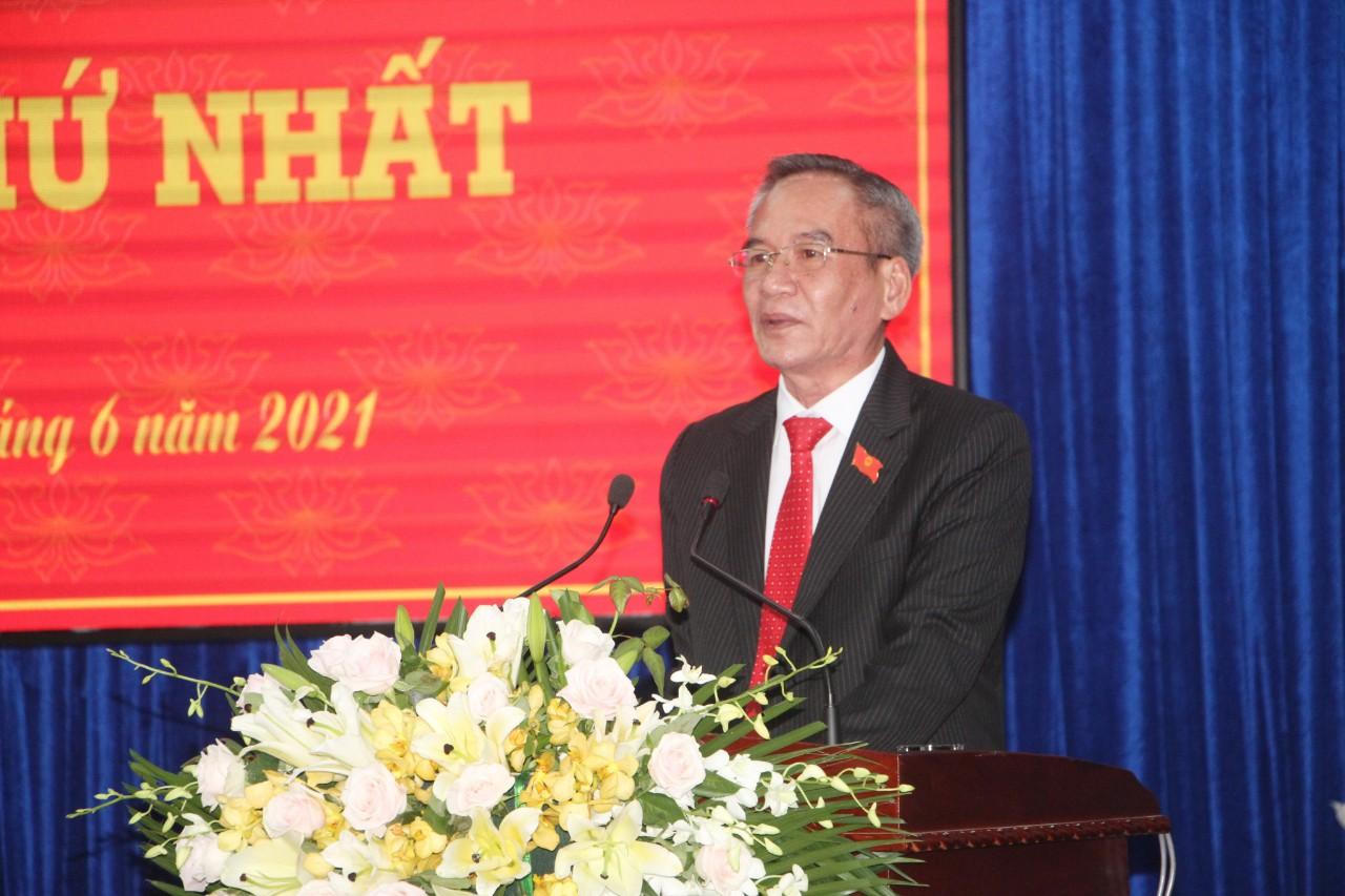 Bí thư Tỉnh ủy Lữ Văn Hùng được bầu làm Chủ tịch HĐND tỉnh Bạc Liêu