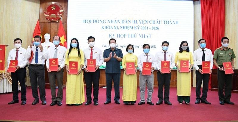 HĐND huyện Châu Thành (Kiên Giang) bầu Chủ tịch 