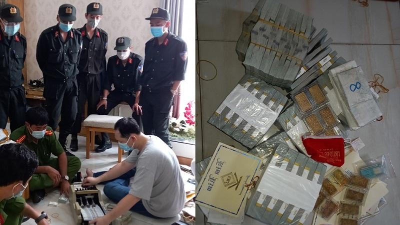 Khám xét 16 địa điểm liên quan đến trùm buôn lậu Nguyễn Thị Kim Hạnh