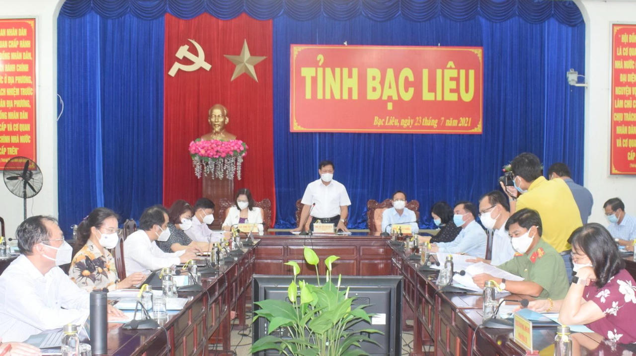 Bạc Liêu cần chủ động xây dựng các kịch bản khi có ca bệnh tăng cao