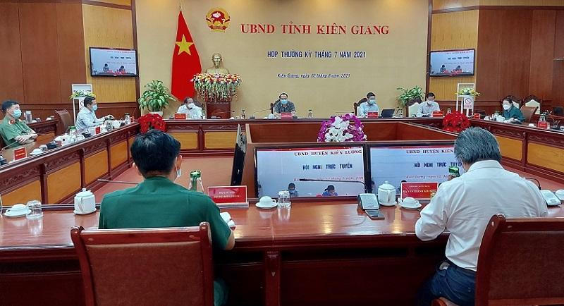Kiên Giang chủ động phương án "vừa đảm bảo sản xuất, vừa đảm bảo phòng, chống dịch"