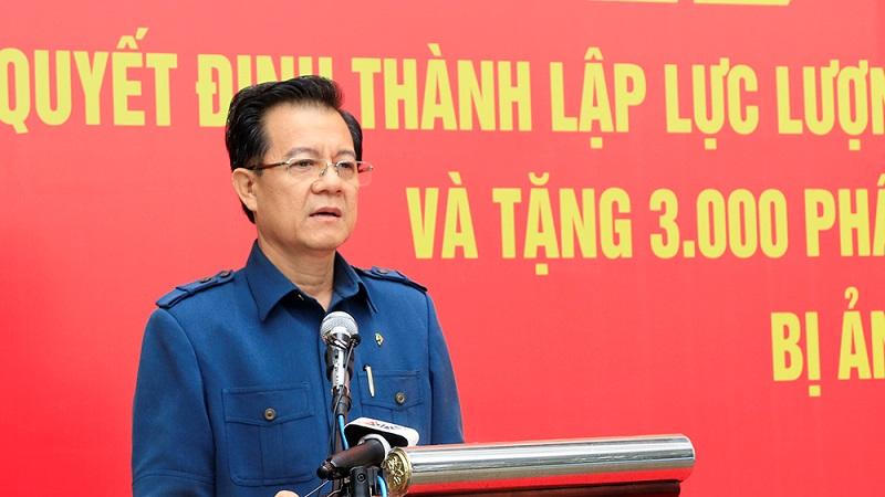 Công an tỉnh An Giang công bố, ra mắt lực lượng truy vết dịch COVID-19